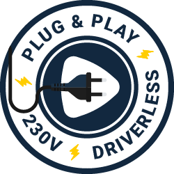 Cob led strip 230 volt dimbaar 480 leds p/m - 2700 kelvin