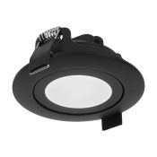 Smart RGBWW design inbouwspot - 230 volt - 5 watt - 340 lumen - zwart
