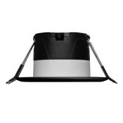 Inbouwspot - dimbaar - 6 watt - 412 lumen - zwart - 2700k