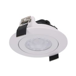 Design inbouwspot 230 volt 5 watt 600 lumen wit 2000-3000k IP44