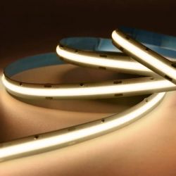 Cob led strip 230 volt dimbaar 480 leds p/m - 3000 kelvin