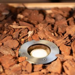 Philips led grondspot gu10 dimbaar nikkel