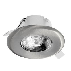 Inbouwspot dimbaar 6 watt 425 lumen nikkel