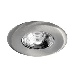 Inbouwspot - dimbaar - 6 watt - 412 lumen - nikkel