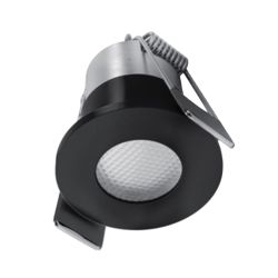 KlikAanKlikUit veranda - serre 8 stuks zwarte spots-afstandsbediening zwart