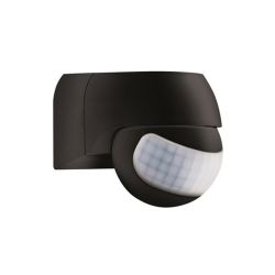 Led Bewegingsmelder in Zwarte uitvoering IP44