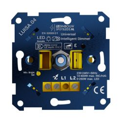 Led dimmer - 230 volt - fase aan- en afsnijding Maximaal 250 watt