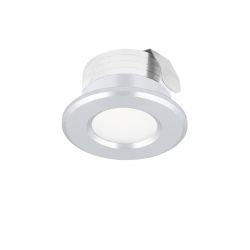Mini led inbouwspotje dimbaar  230 volt  3 watt  350 lumen nikkel