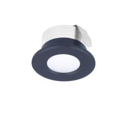 Mini led inbouwspotje dimbaar  230 volt  3 watt  350 lumen zwart