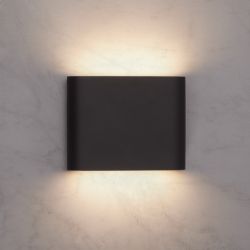 Led wandlamp - up & down - dimbaar - 5 watt - 510 lumen - zwart