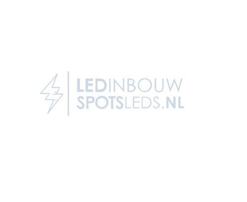 Led inbouwspot - dimbaar - 230 volt - 5 watt 510 lumen- chroom- 2700k-IP44